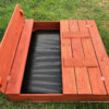 wood pallet sandpit