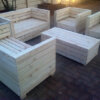 pallet outdoor furniture set