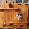 pallet decor shelf art