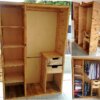 repurposed pallet wardrobe