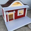 wooden pallet dog house